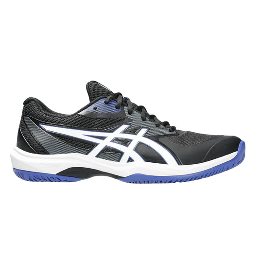 Black-White - Front - Asics Mens Game FF Tennis Shoes
