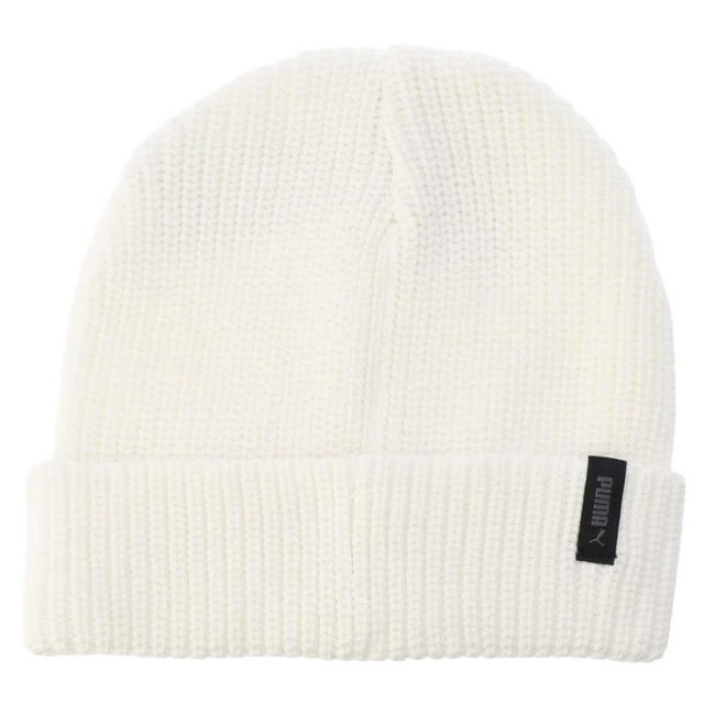 White - Back - Puma Classic Graphic Cotton Beanie