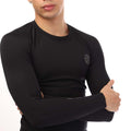 Black - Side - Skins Mens Series-2 Long-Sleeved Top