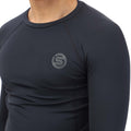 Navy - Side - Skins Mens Series-2 Long-Sleeved Top
