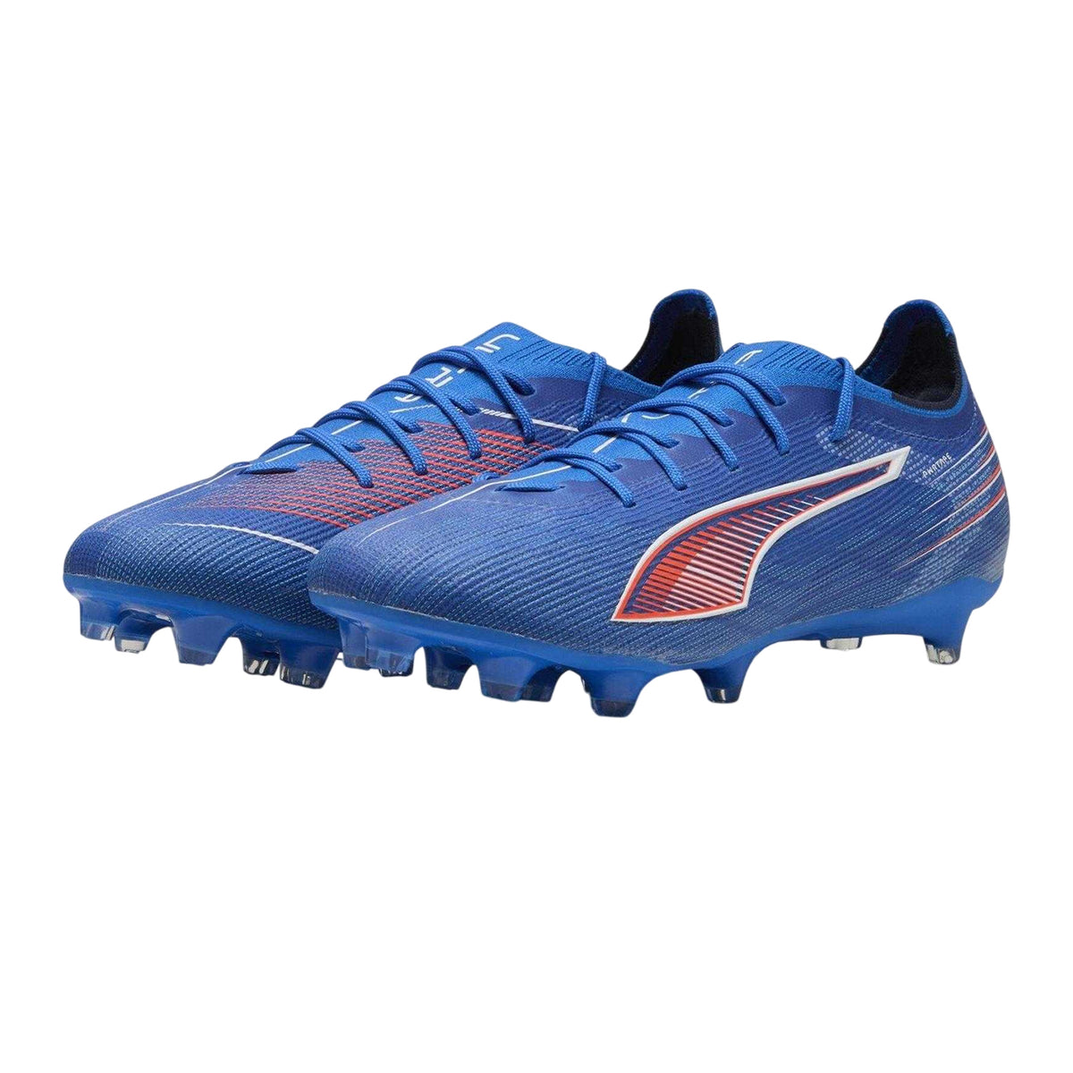 Blue - Close up - Puma Mens 6 Pro Firm Ground Football Boots