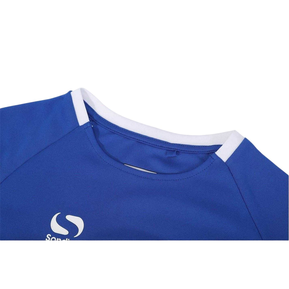 Royal Blue-White - Lifestyle - Sondico Boys Fundamental Logo Polo Shirt
