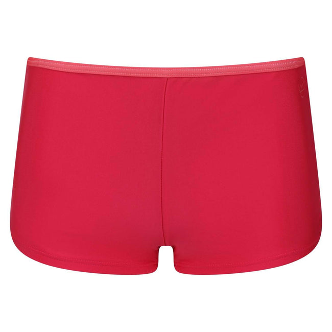 Pink - Front - Regatta Womens-Ladies Aceana Plain Bikini Shorts