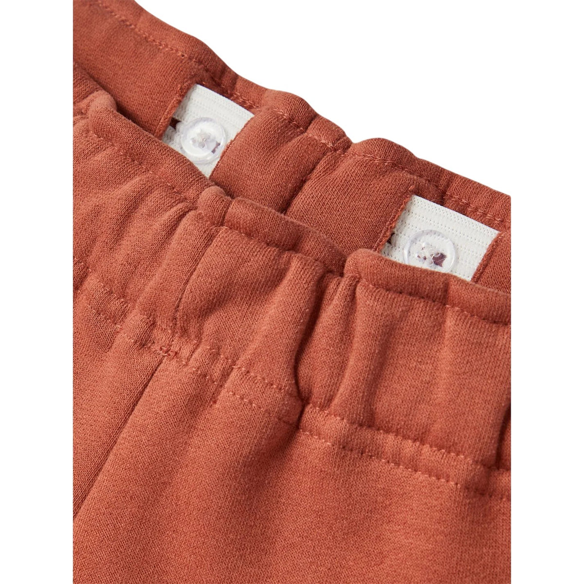 Yellow - Side - Name It Childrens-Kids Elasticated Cuff Relaxed Fit Joggers