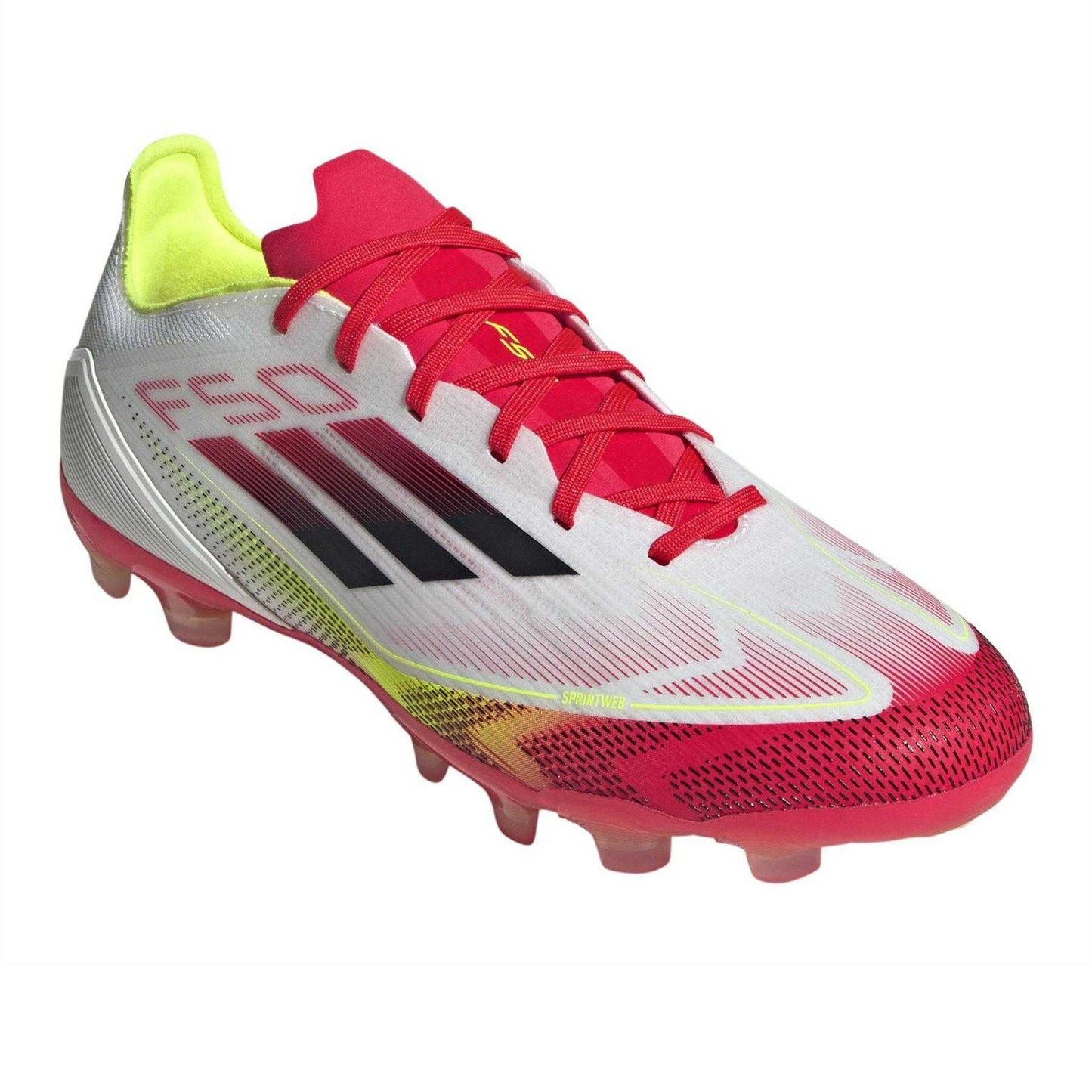White - Pack Shot - Adidas Mens F50 Pro Firm Ground Football Boots