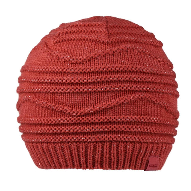 Red - Front - Regatta Womens-Ladies Multimix II Knitted Beanie