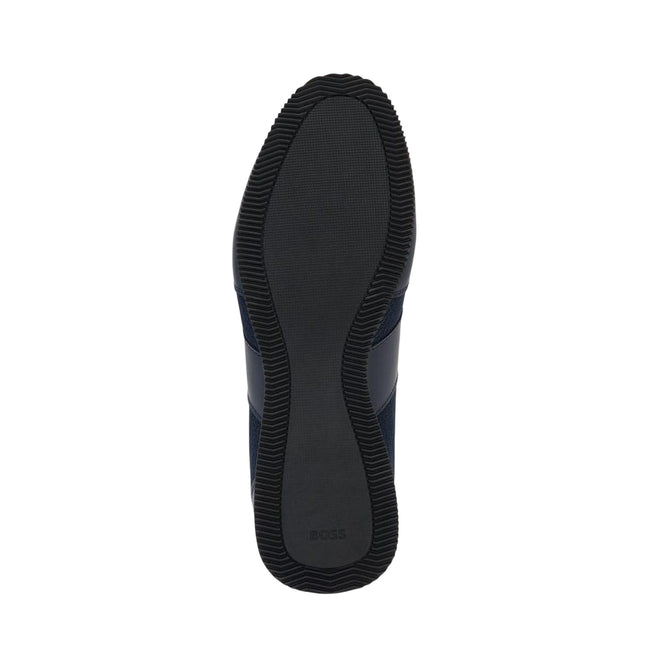 Navy - Lifestyle - Boss Mens Rusham Trainers