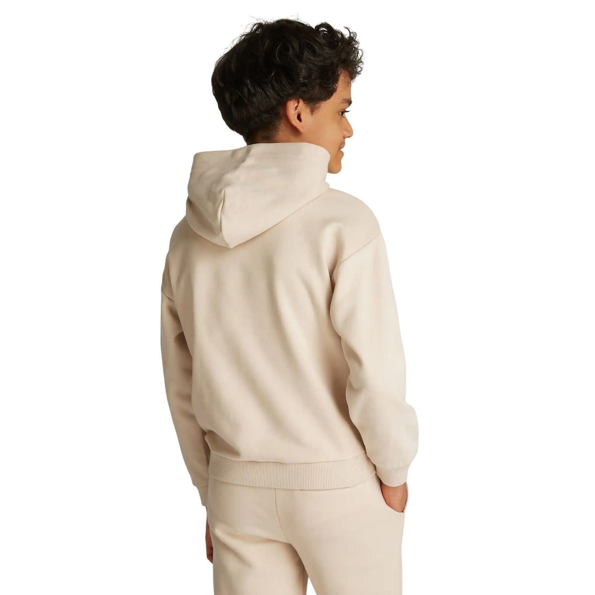 Beige - Pack Shot - Tommy Hilfiger Childrens-Kids 1985 Hoodie