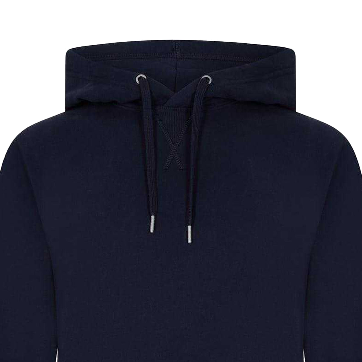Night Sky - Side - Calvin Klein Mens Monogram Badge Hoodie
