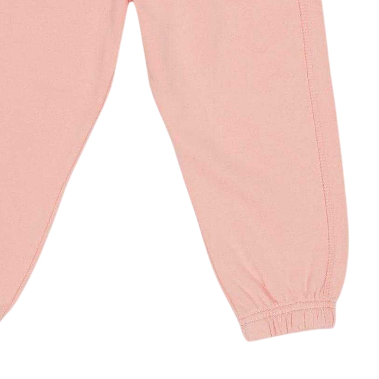 Pink-White - Side - Off White Childrens-Kids Logo Joggers