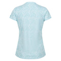 Blue - Back - Regatta Womens-Ladies Fingal Edition Jersey Moisture Wicking T-Shirt
