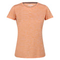 Orange - Front - Regatta Womens-Ladies Fingal Edition Jersey Moisture Wicking T-Shirt