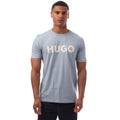 Blue - Front - Hugo Mens Dulivio T-Shirt