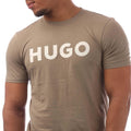 Brown - Back - Hugo Mens Dulivio T-Shirt
