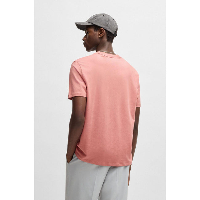 Light Pink - Back - Hugo Mens Dulivio T-Shirt