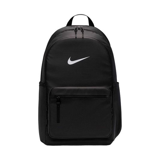 Black - Front - Nike Eugene 2.0 Logo Polyester 23L Backpack