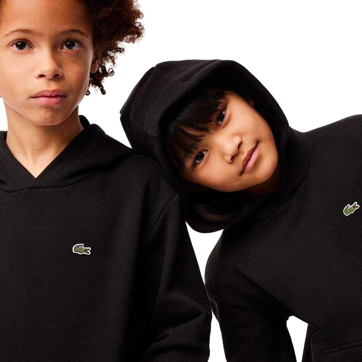 Black - Pack Shot - Lacoste Childrens-Kids Oth Hoodie