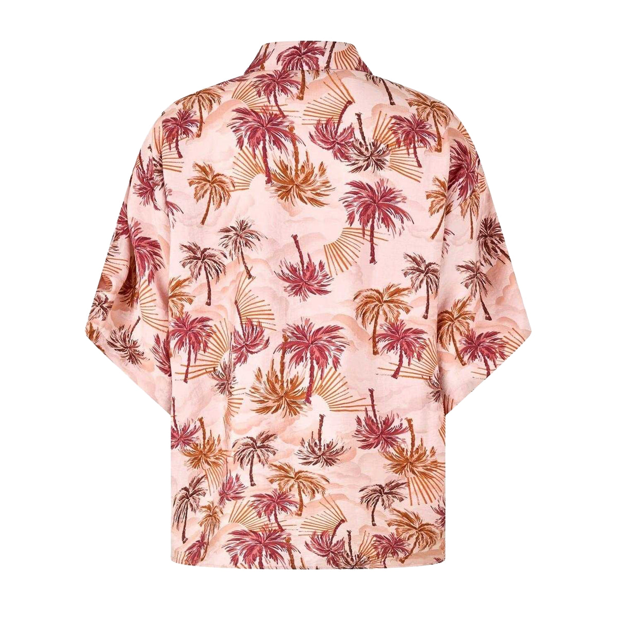 Sunkissed - Back - Biba Womens-Ladies Palm Print Shirt