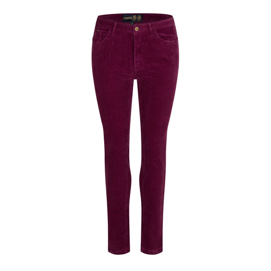 Purple - Front - Musto Womens-Ladies Country Straight Leg Trousers