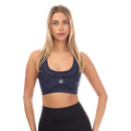 Navy - Side - Skins Womens-Ladies Series-3 Elite Bra
