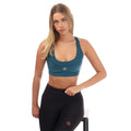 Teal - Lifestyle - Skins Womens-Ladies Series-3 Elite Bra