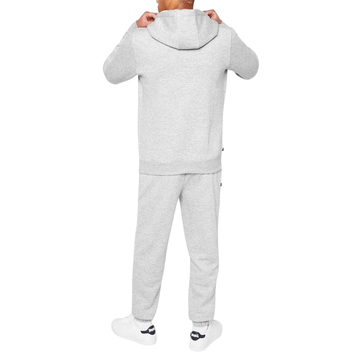 Grey Marl - Lifestyle - Lonsdale Mens Essential Oth Hoodie