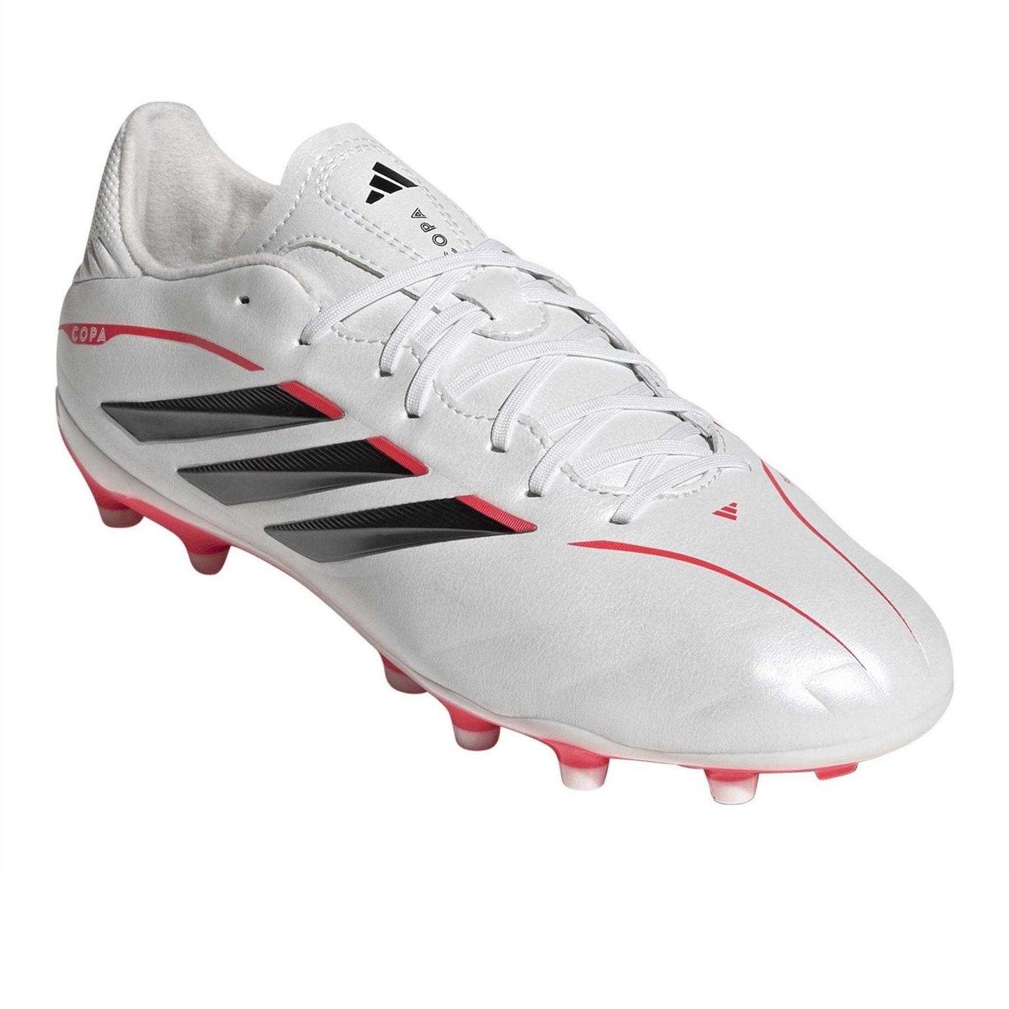 Metallic-Black-Red - Pack Shot - Adidas Womens-Ladies Copa Pure IV League Firm Ground Football Boots
