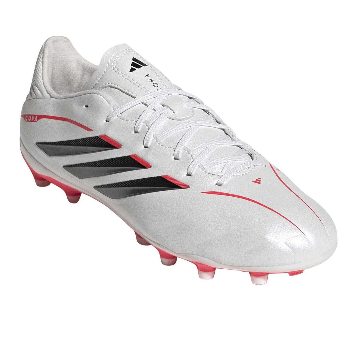 Metallic-Black-Red - Pack Shot - Adidas Womens-Ladies Copa Pure IV League Firm Ground Football Boots