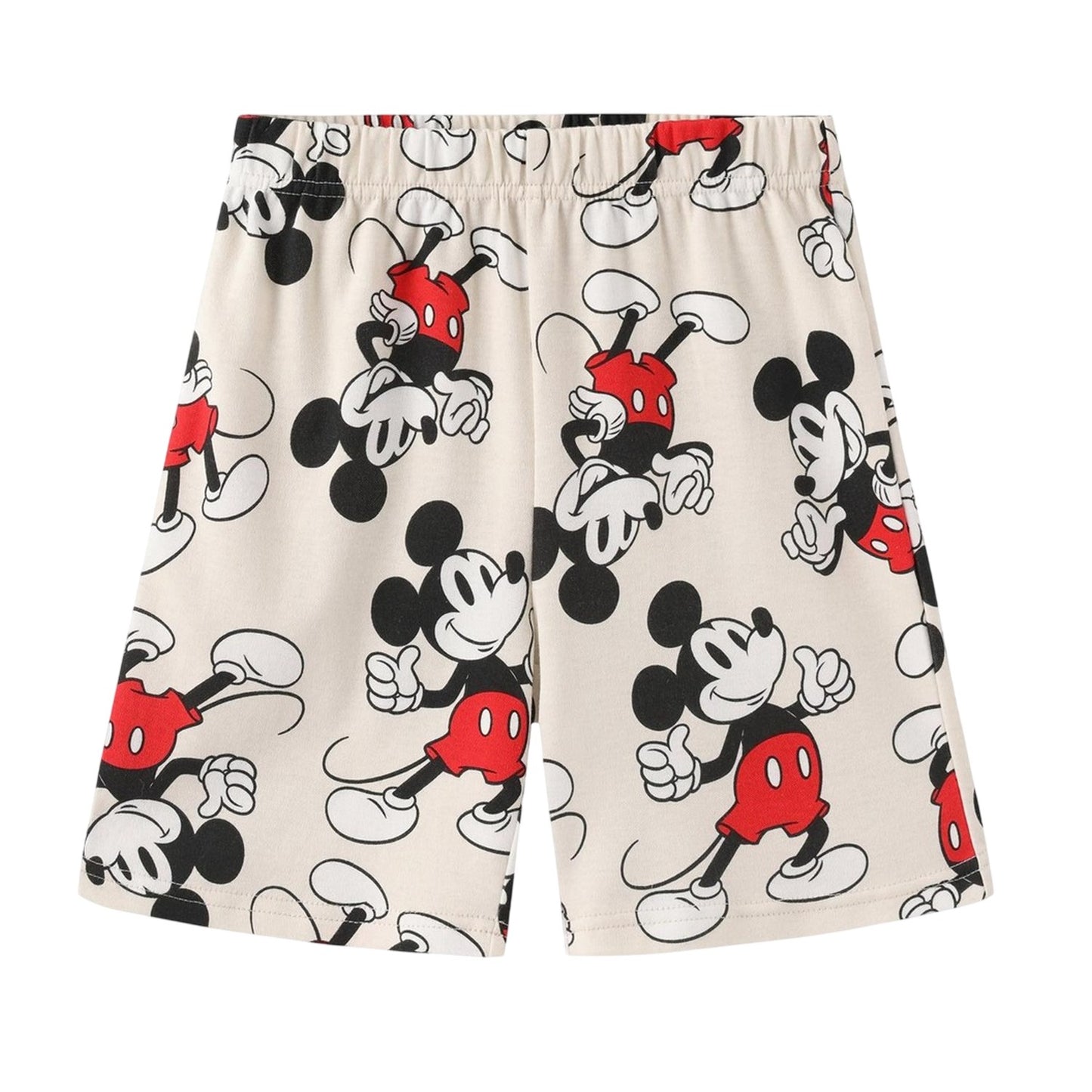 Beige - Lifestyle - Disney Baby Mickey Mouse All-Over Print Short Pyjama Set