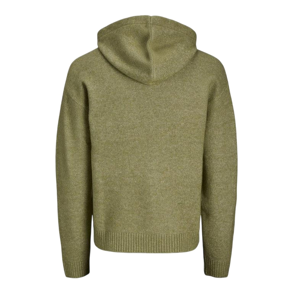 Green - Back - Jack And Jones Mens Loose Fit Hoodie