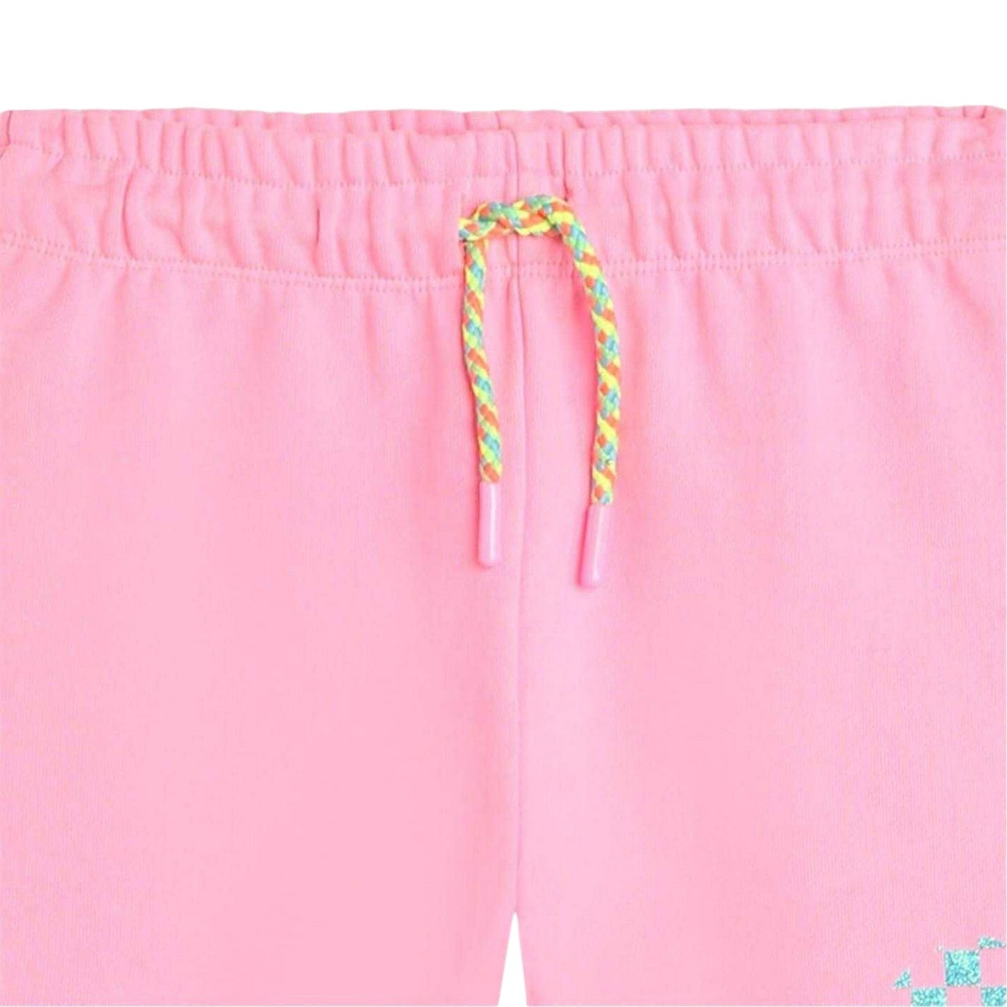 Pink - Side - Billieblush Childrens-Kids Fleece Graphic Joggers