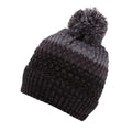 Grey-Black - Front - Regatta Unisex Adult Frosty VII Bobble Hat