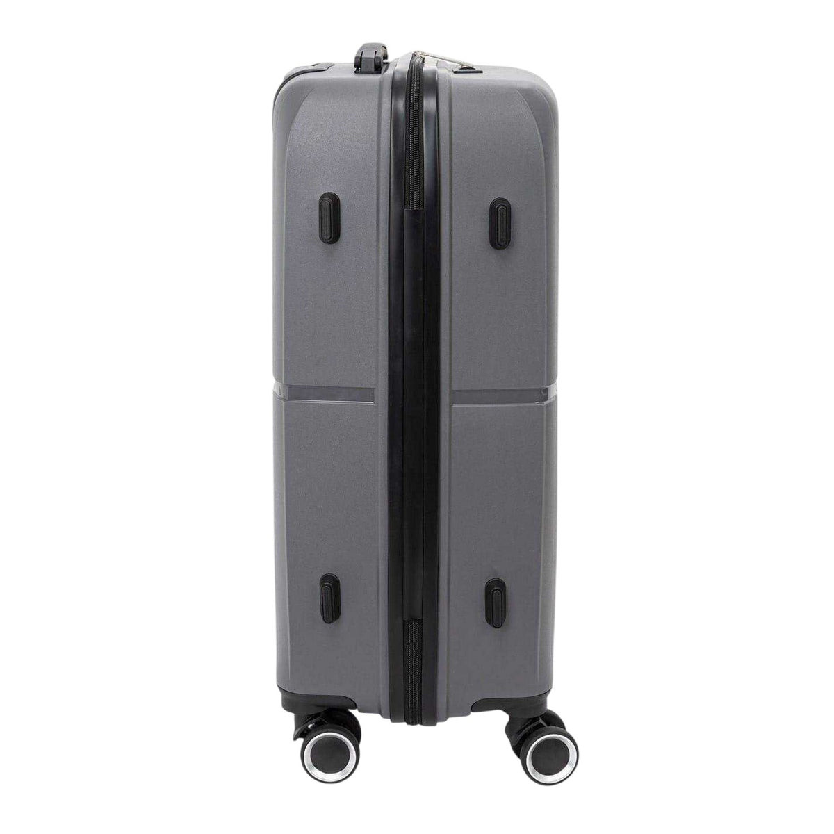 Grey - Side - Linea Hardshell 4 Wheeled Cabin Bag