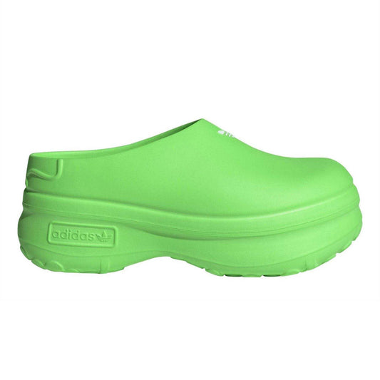 Green - Front - Adidas Womens-Ladies Stan Smith Clogs