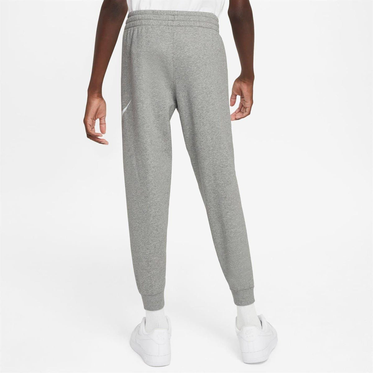 Grey - Pack Shot - Nike Boys Club Fleece Sweatpants