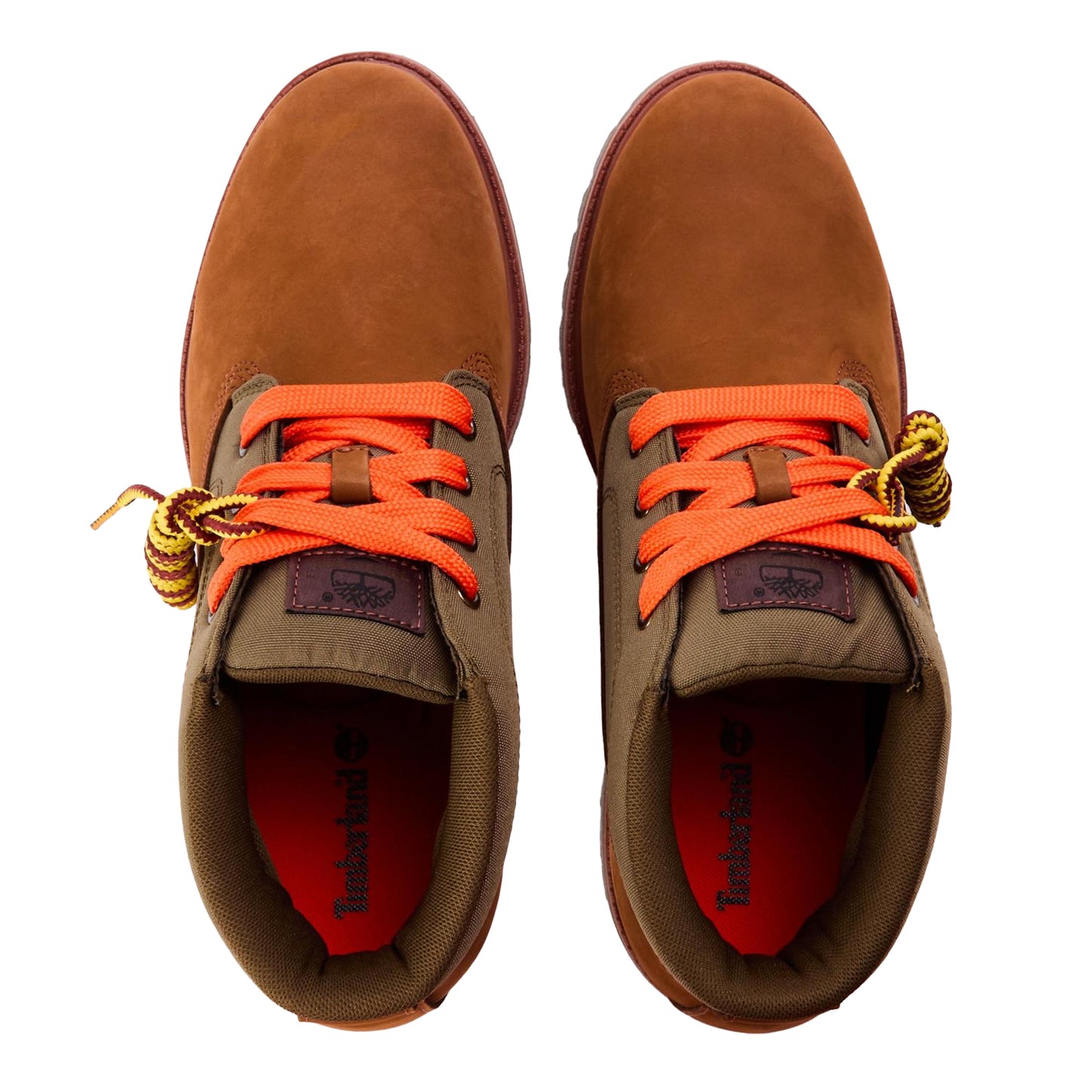 Medium Brown - Side - Timberland Mens Premium Leather Mid Cut Chukka Boots