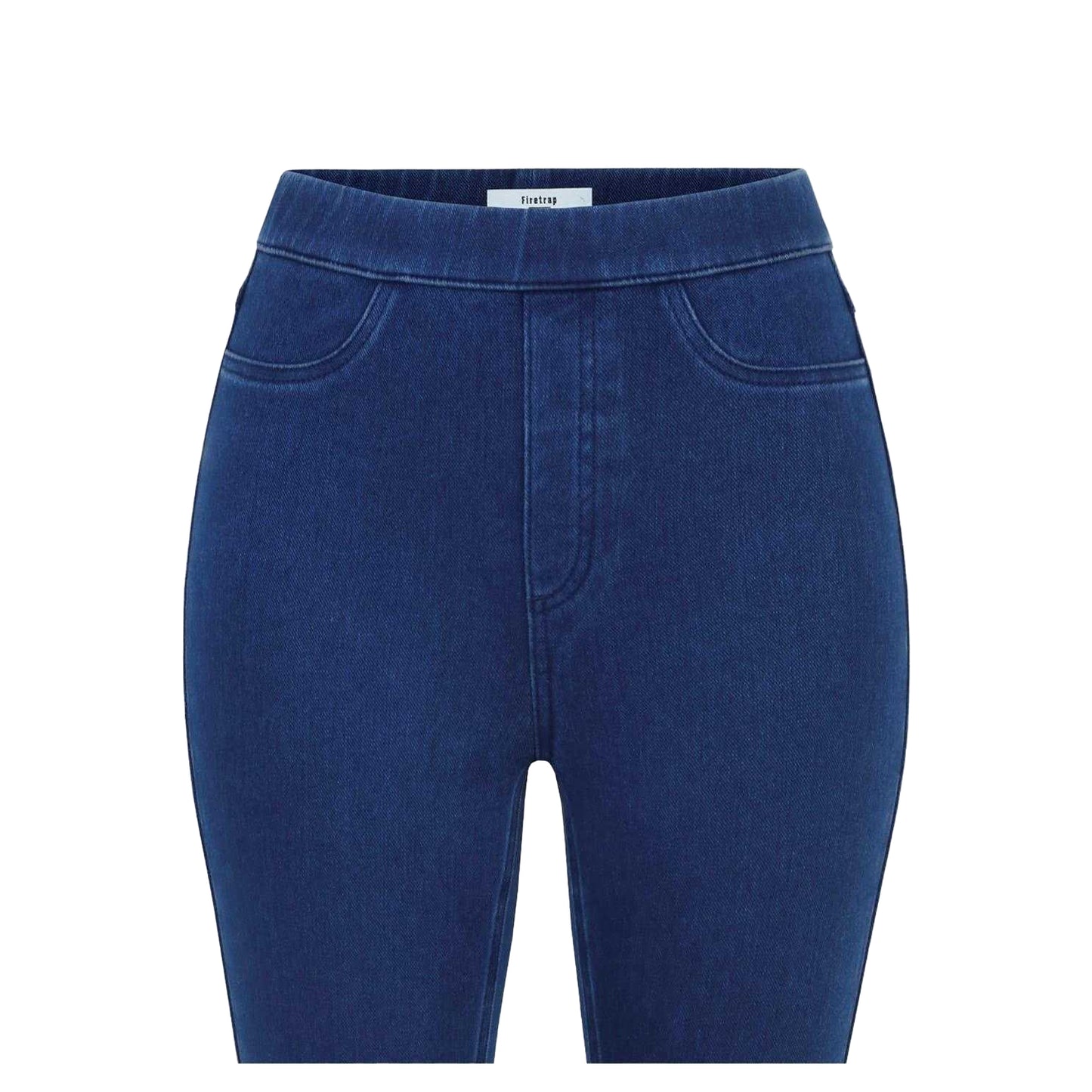 Denim Blue - Side - Firetrap Womens-Ladies Skinny Jeggings