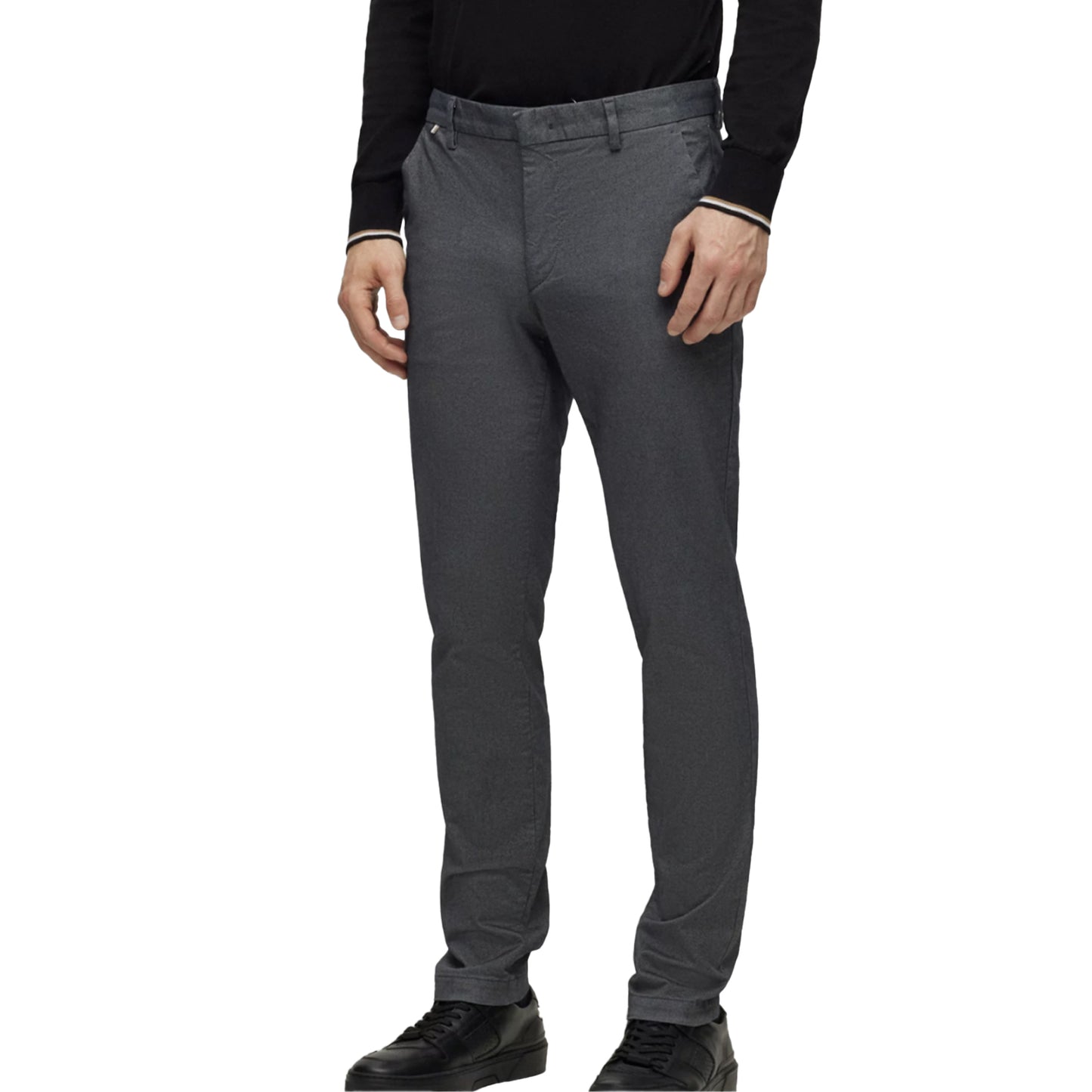 Silver - Side - Boss Mens Kaito1 Casual Chinos