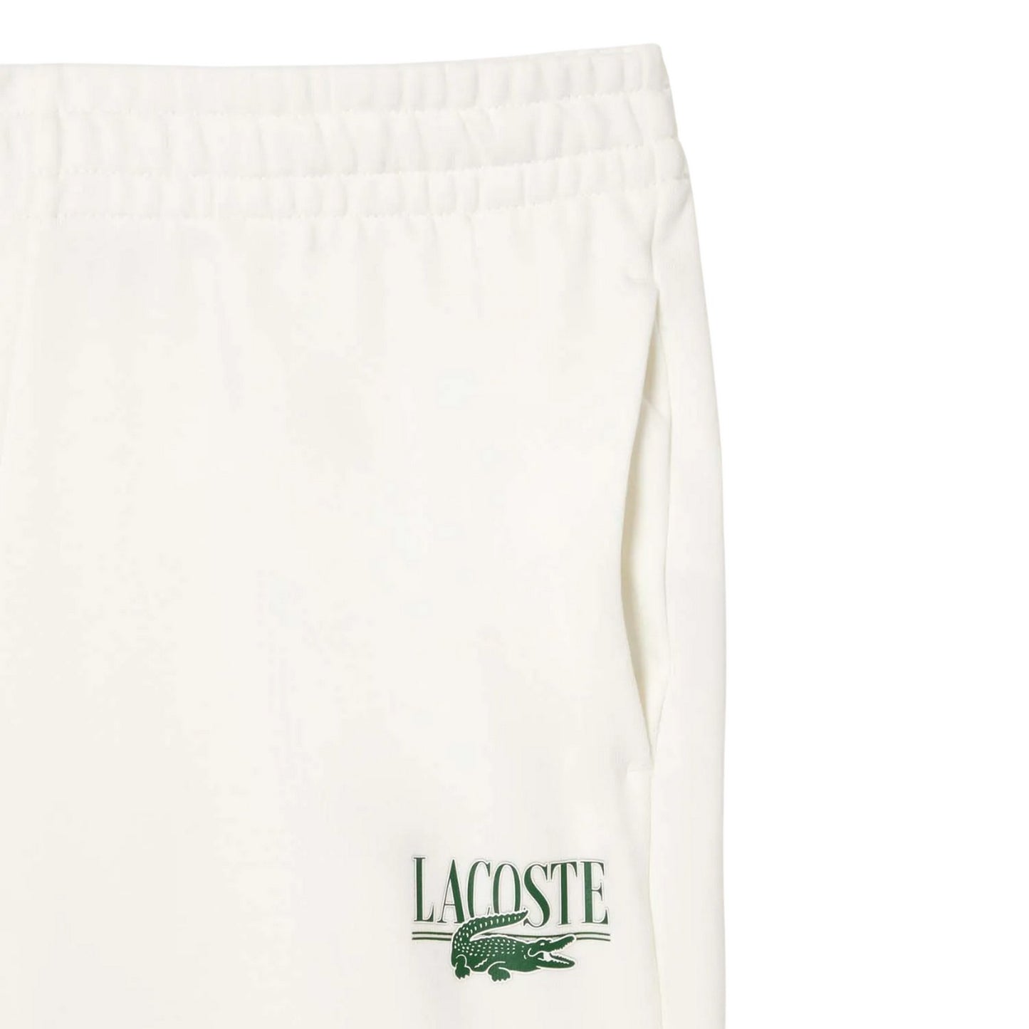 Cream - Lifestyle - Lacoste Womens-Ladies Straight Leg Jogging Bottoms