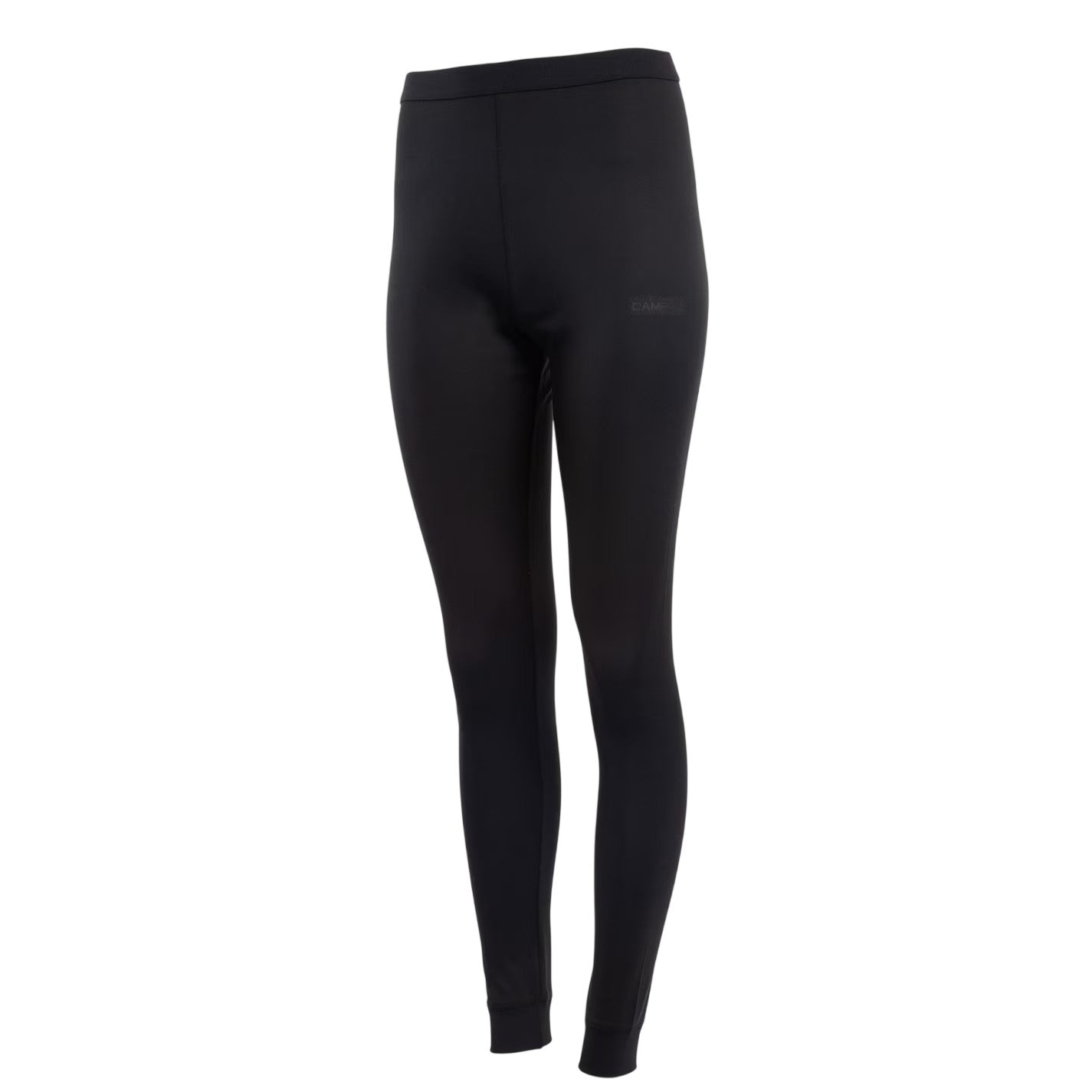 Black - Side - Campri Womens-Ladies Thermal Bottoms