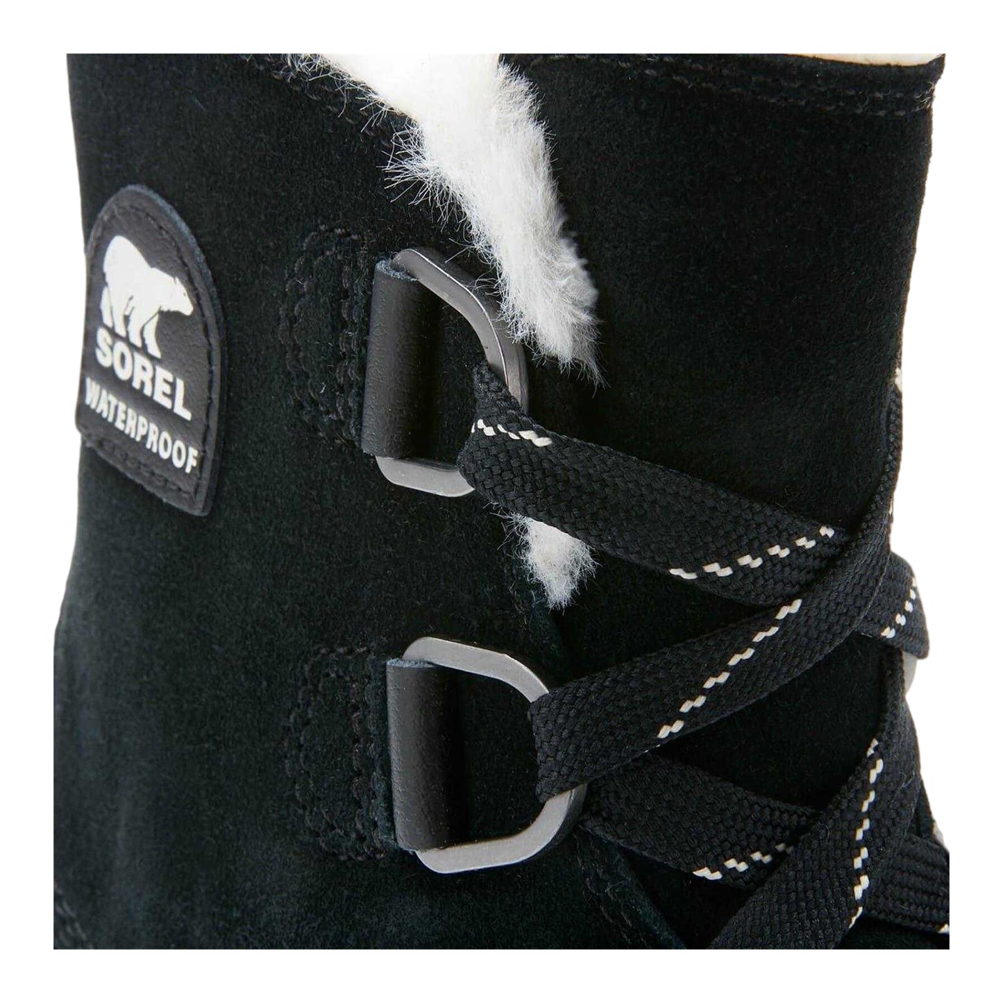 Black - Lifestyle - Sorel Womens-Ladies Leather Hiking Winter Boots