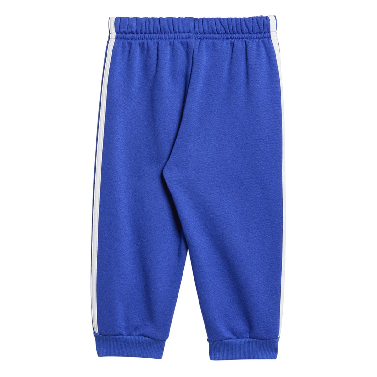 Blue-Grey - Pack Shot - Adidas Toddler Fleece 3 Stripes Tracksuit