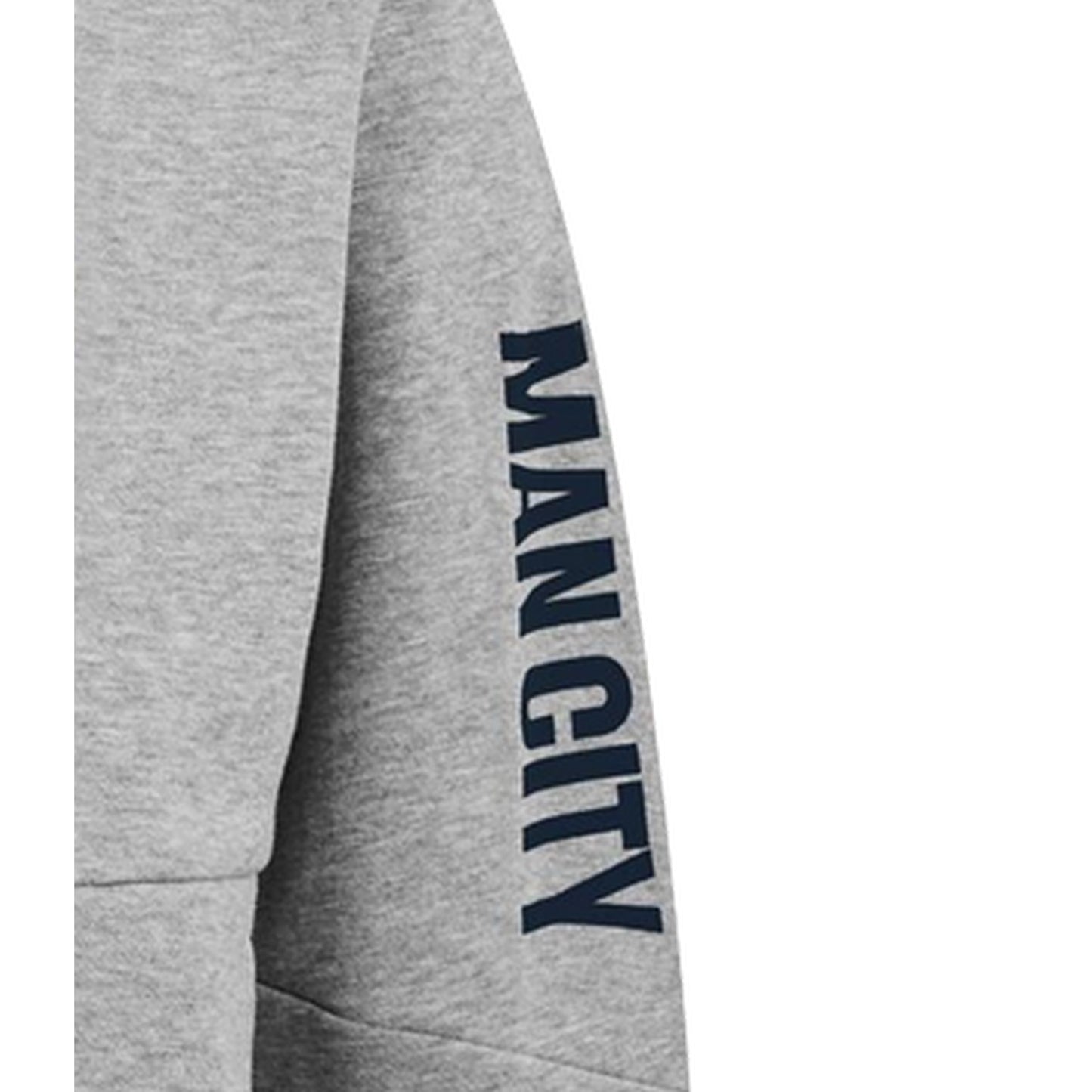 Grey - Lifestyle - Source Lab Mens Manchester City FC Pullover Hoodie