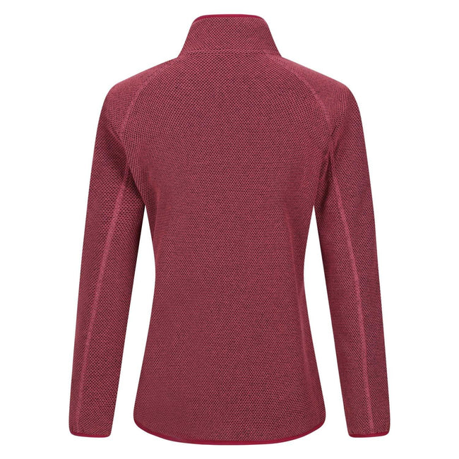 Pink - Back - Regatta Womens-Ladies Kinwood Full Zip Fleece