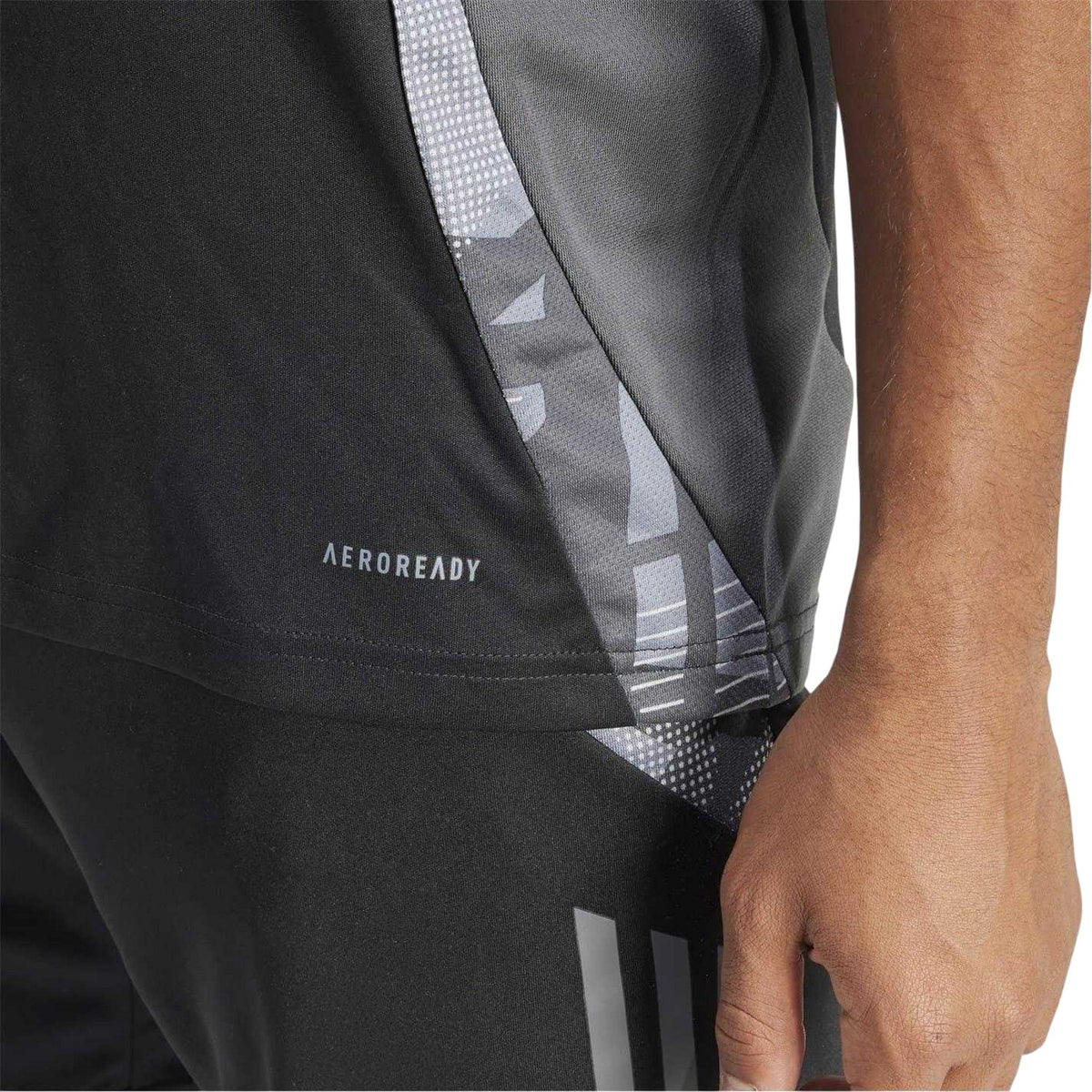 Black-Dark Grey - Lifestyle - Adidas Mens Tiro 24 Competition Sleeveless Training Jersey