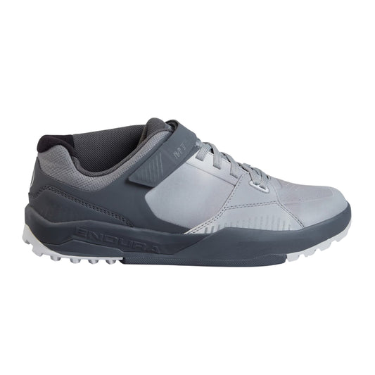 Grey - Front - Endura Mens Mt500 Burner Logo Shoes