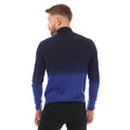 Blue-Navy - Back - Boss Mens Gesso Half Zip Sweatshirt