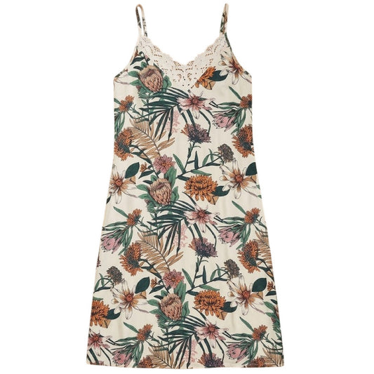 Snow White - Front - CCDK Copenhagen Womens-Ladies Melissa Protea Lace Detail Slip Dress