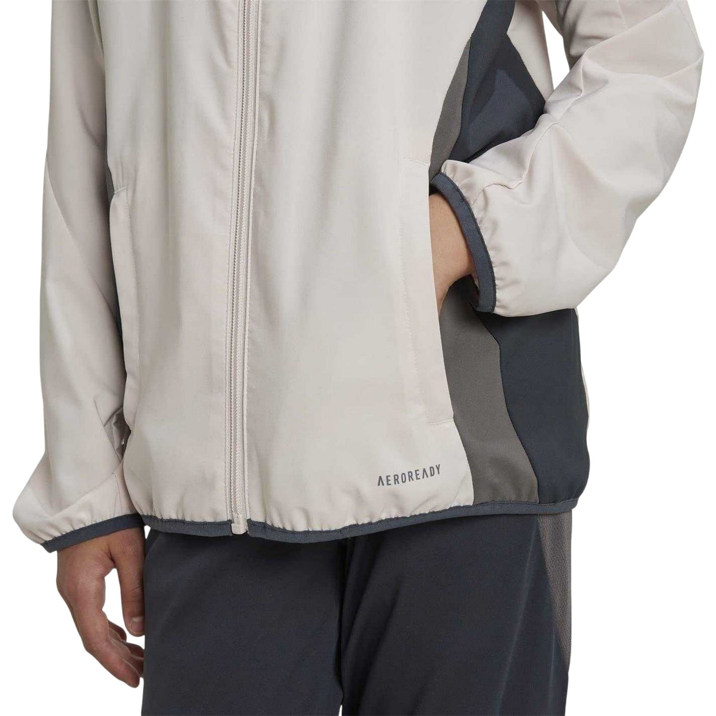 Putty - Side - Adidas Childrens-Kids Real Madrid CF Training Jacket