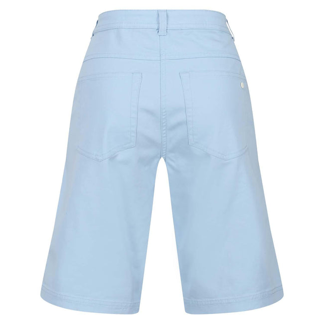 Blue - Lifestyle - Regatta Womens-Ladies Bayla Chino Shorts
